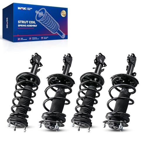 KAX Complete 4 Piece Front and Rear Strut Assembly Kit for 2001-2003 Toyota
