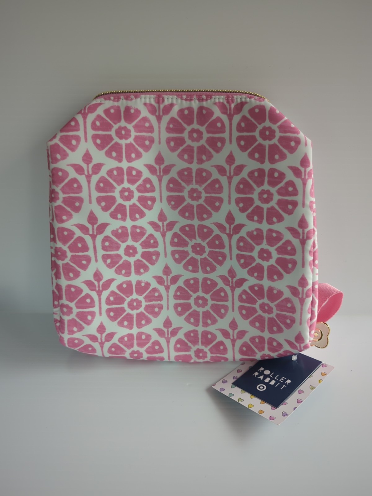 Roller Rabbit x Target Daisy Floral Toiletry Bag Pink New With Tags
