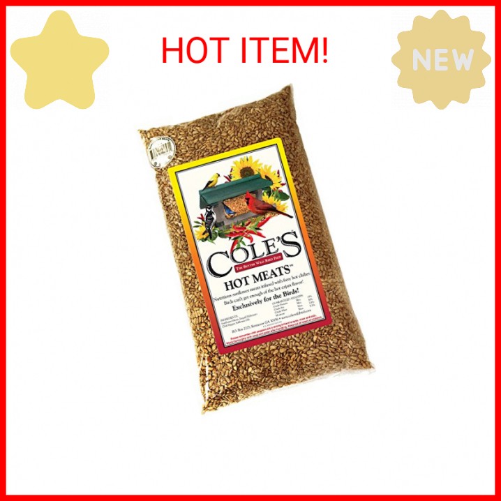 Cole's HM05 Hot Meats Bird Seed, 5-Pound