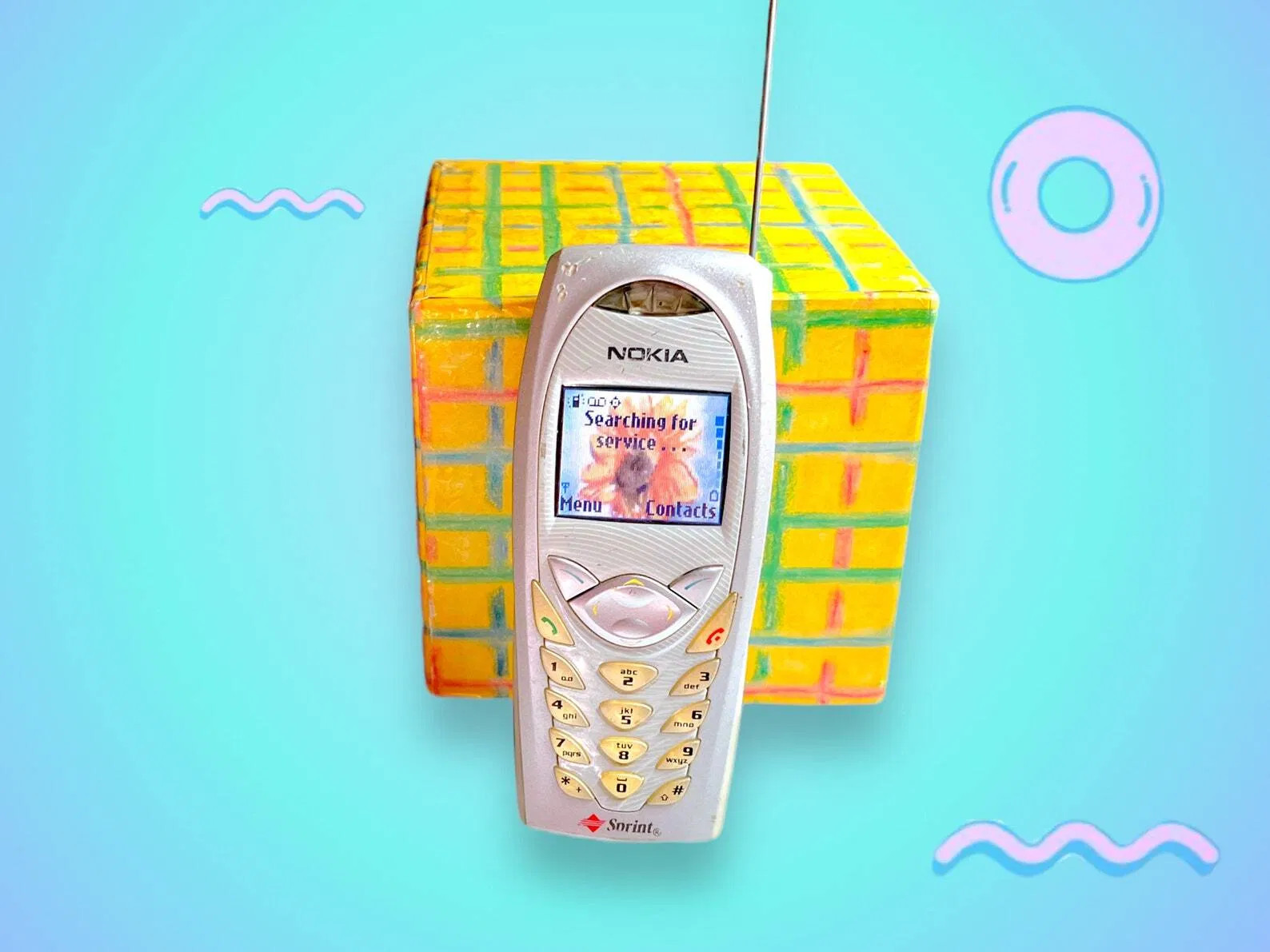 Vintage Y2K Nokia Cell Phone.As Is.Works.