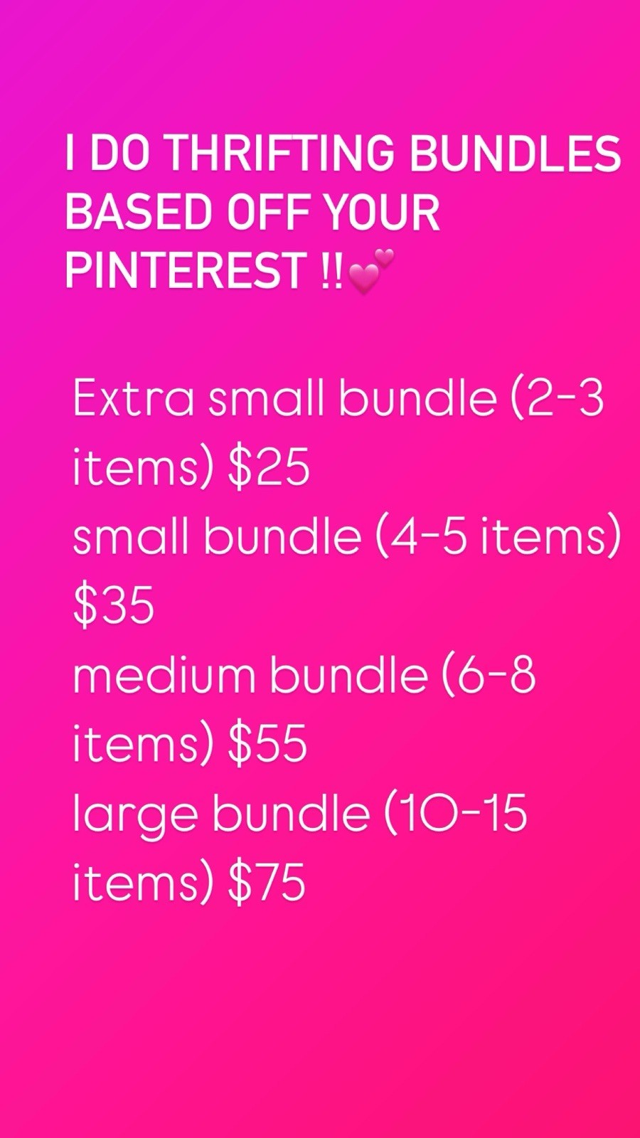 BUNDLE DEAL!!!! READ IMAGE THATS LISTED!!! THANK YOU!!!