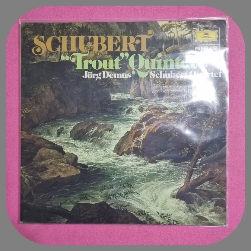 Schubert Trout Quintet LP Germany NM/M Unused Condition