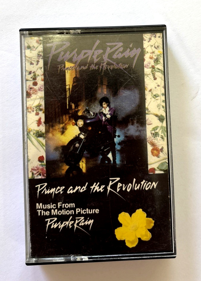 Music From Motion Picture Purple Rain by Prince and the Revolution Cassette Tape