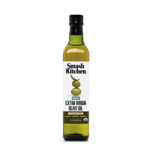 Smash Kitchen Organic Classic Extra Virgin Olive Oil, 16.9 fl oz