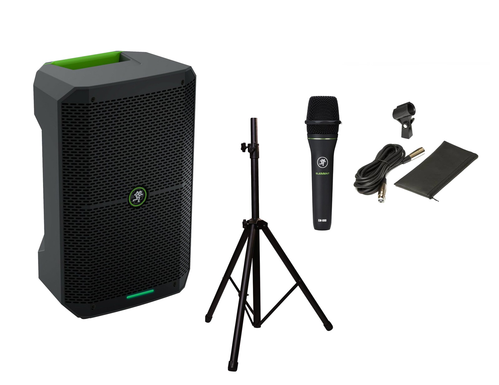 Mackie Thump GO 8" Portable Battery-Powered Loudspeaker+Speaker Stand+Get Free