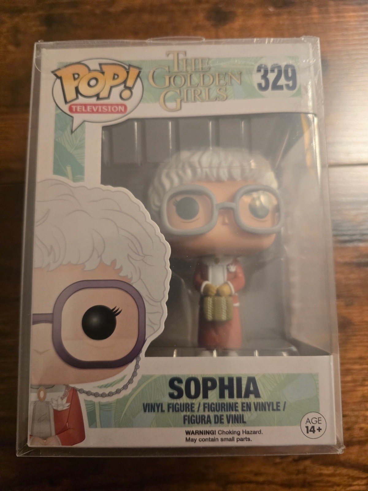 Funko Pop TV The Golden Girls Sophia #329 New In Protector