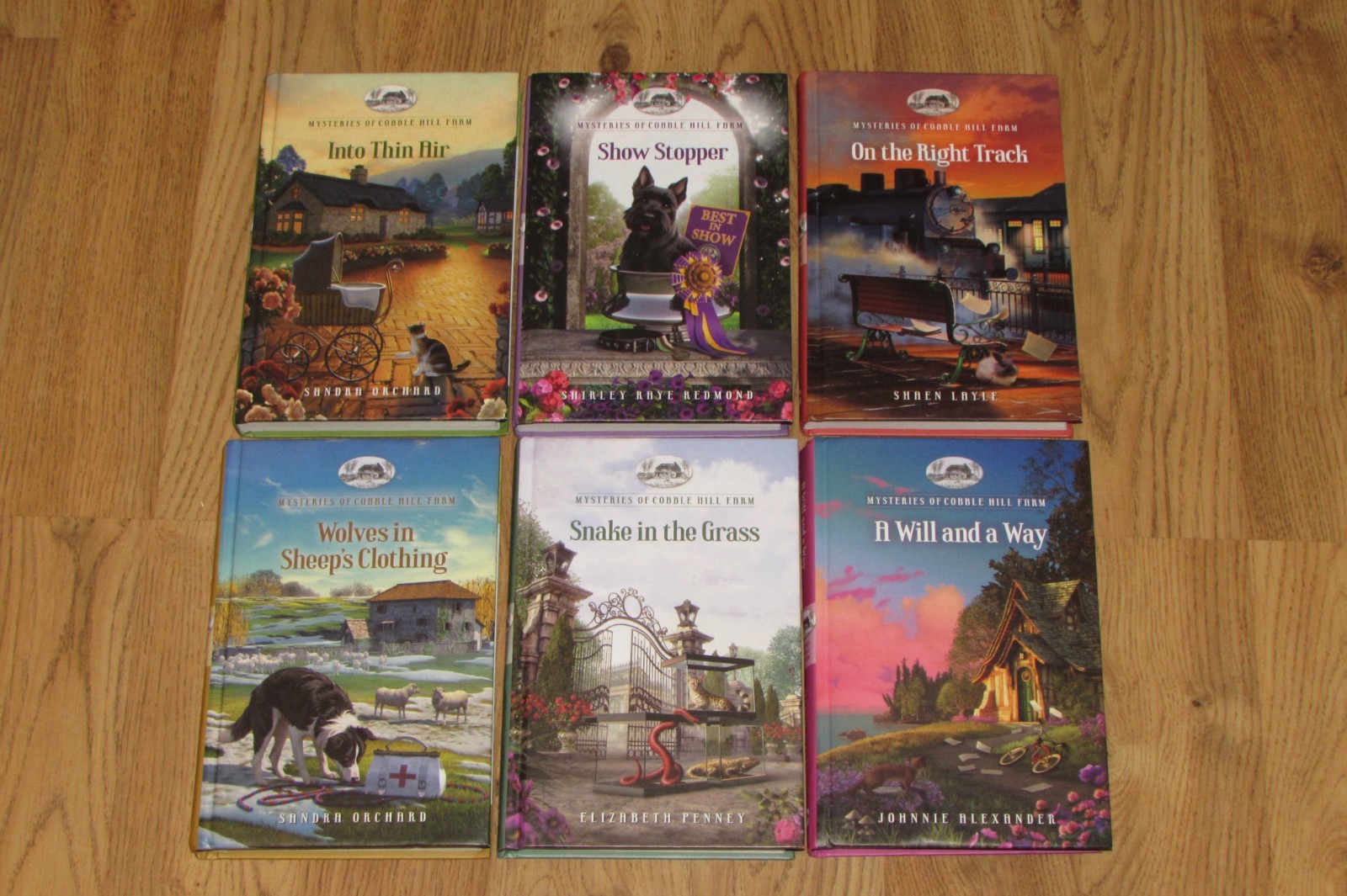 6 Mysteries of Cobble Hill Farm 3 5 & 8-11 Guideposts Book Lot