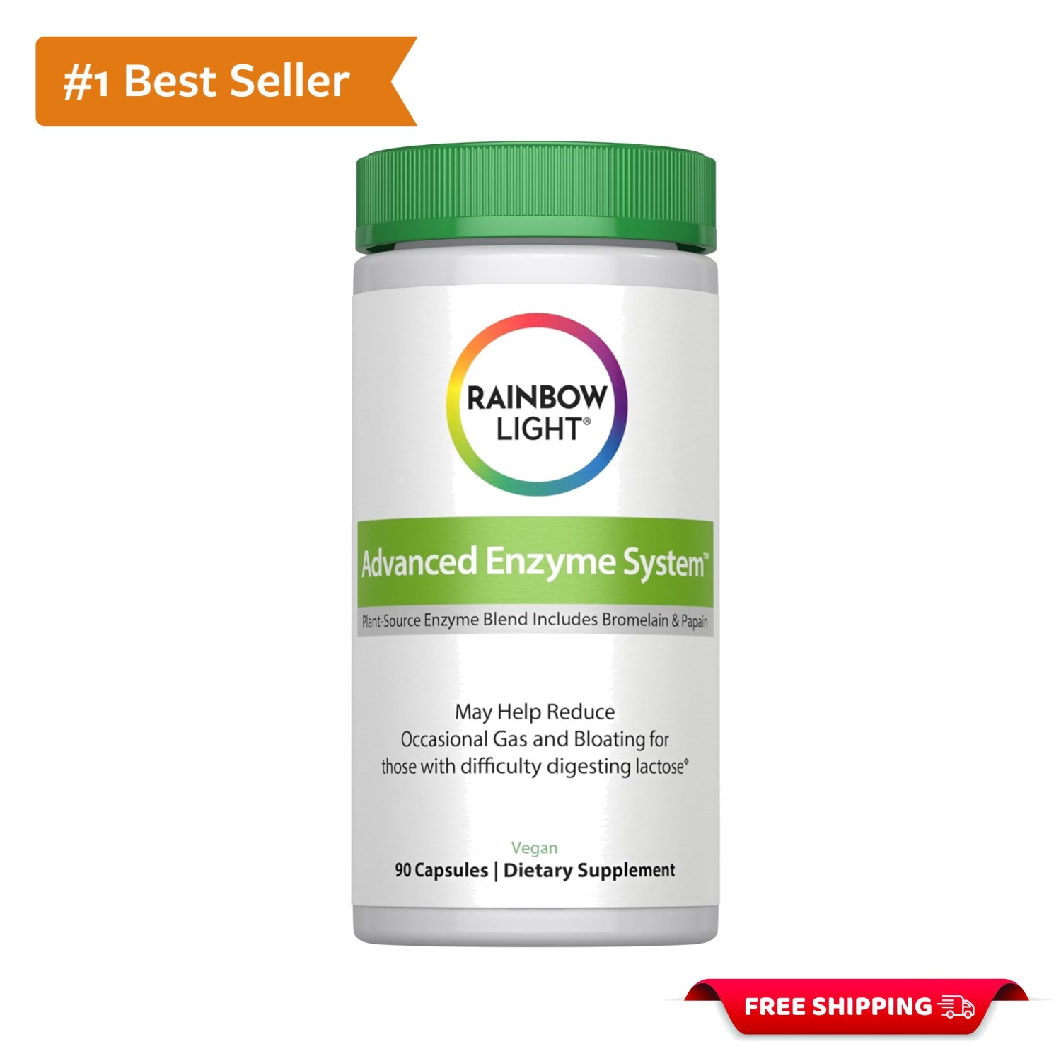 Advanced  Enzyme System, 90 Capsules for Enhanced Digestion and Relief