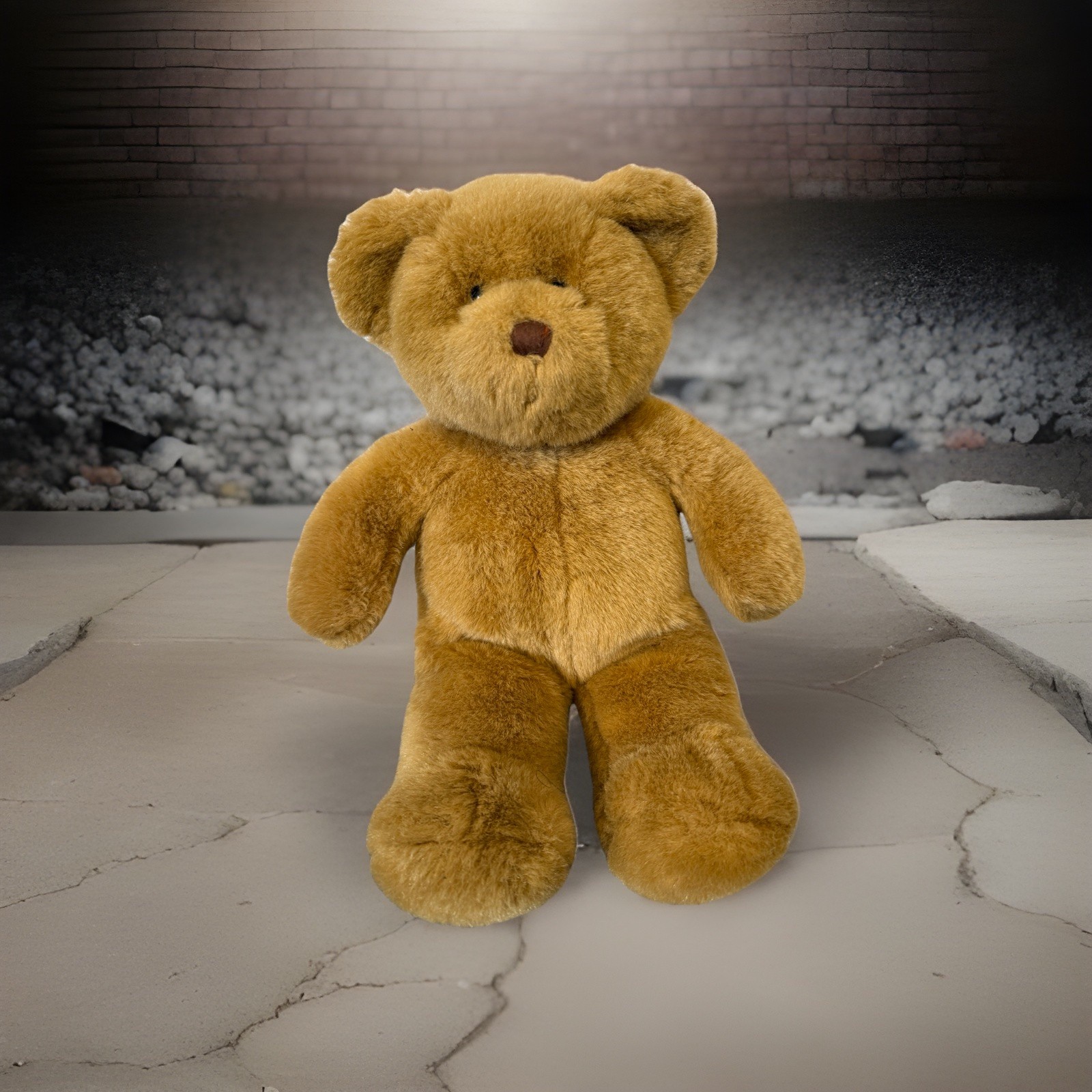 Build a Bear Classic Teddy Brown 1997 Stitched Nose Plush 14” Stuffed Retired