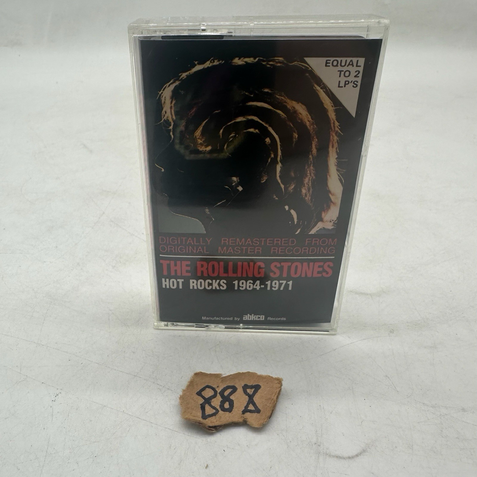 The Rolling Stones Hot Rocks 1964-1971 Cassette Tape ABKCO Chrome 66674