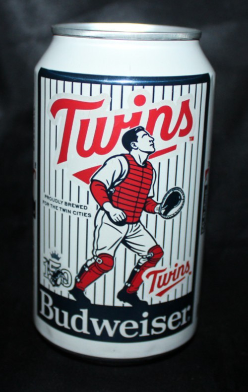 Missouri 12oz - Anheuser-Busch - BUDWEISER 2026 MLB Minnesota Twins - MCC 881684