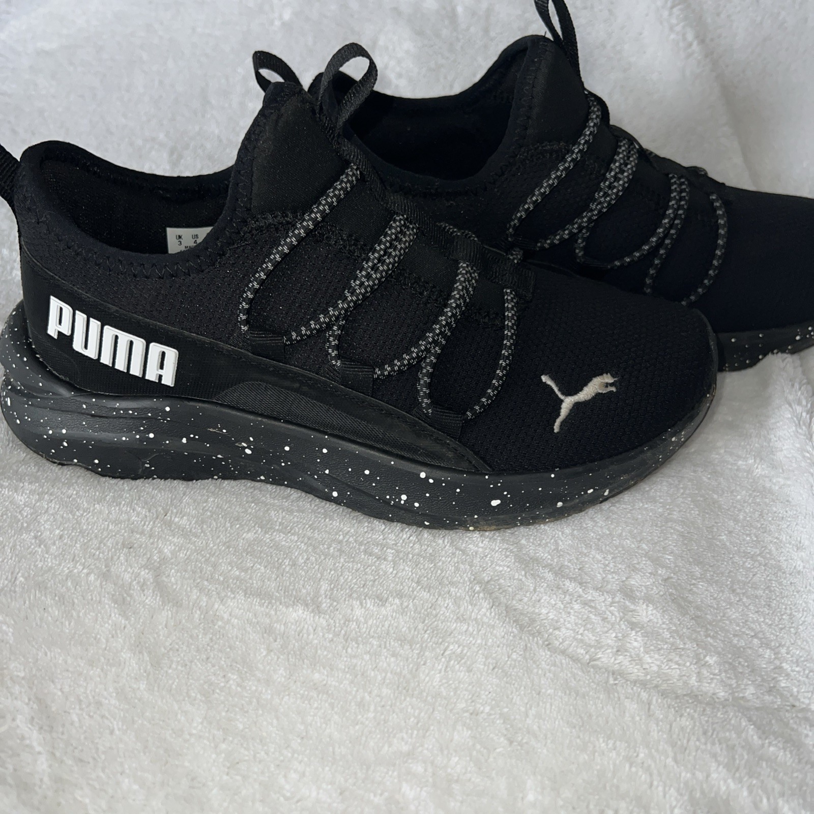 Children Unisex Shoes PUMA Kids Softride One4All Galaxy (Big Kid) size 4