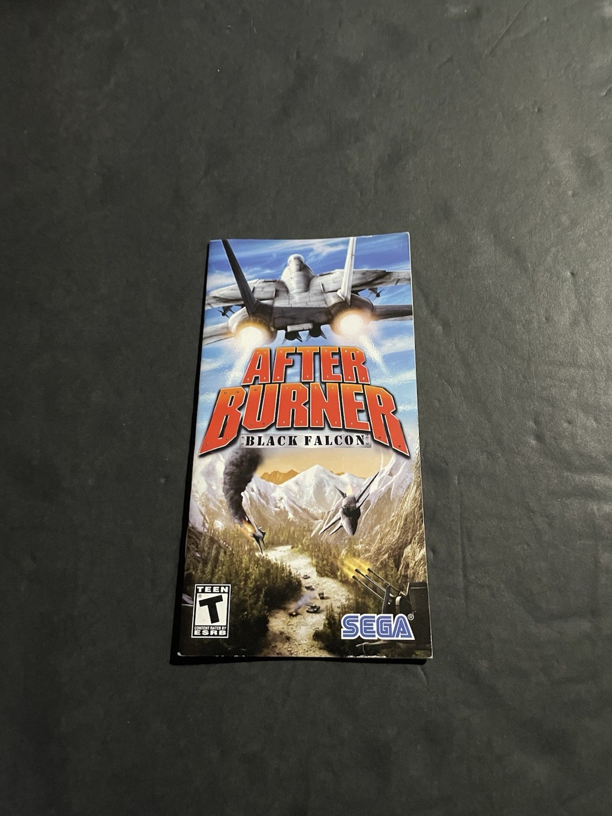 after burner black falcon psp Manual only