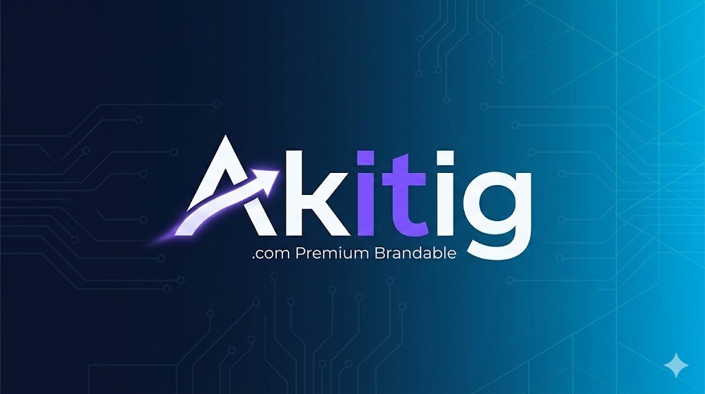 Akitig.com | Premium 6-Letter Brandable Domain | Tech & Startup .COM