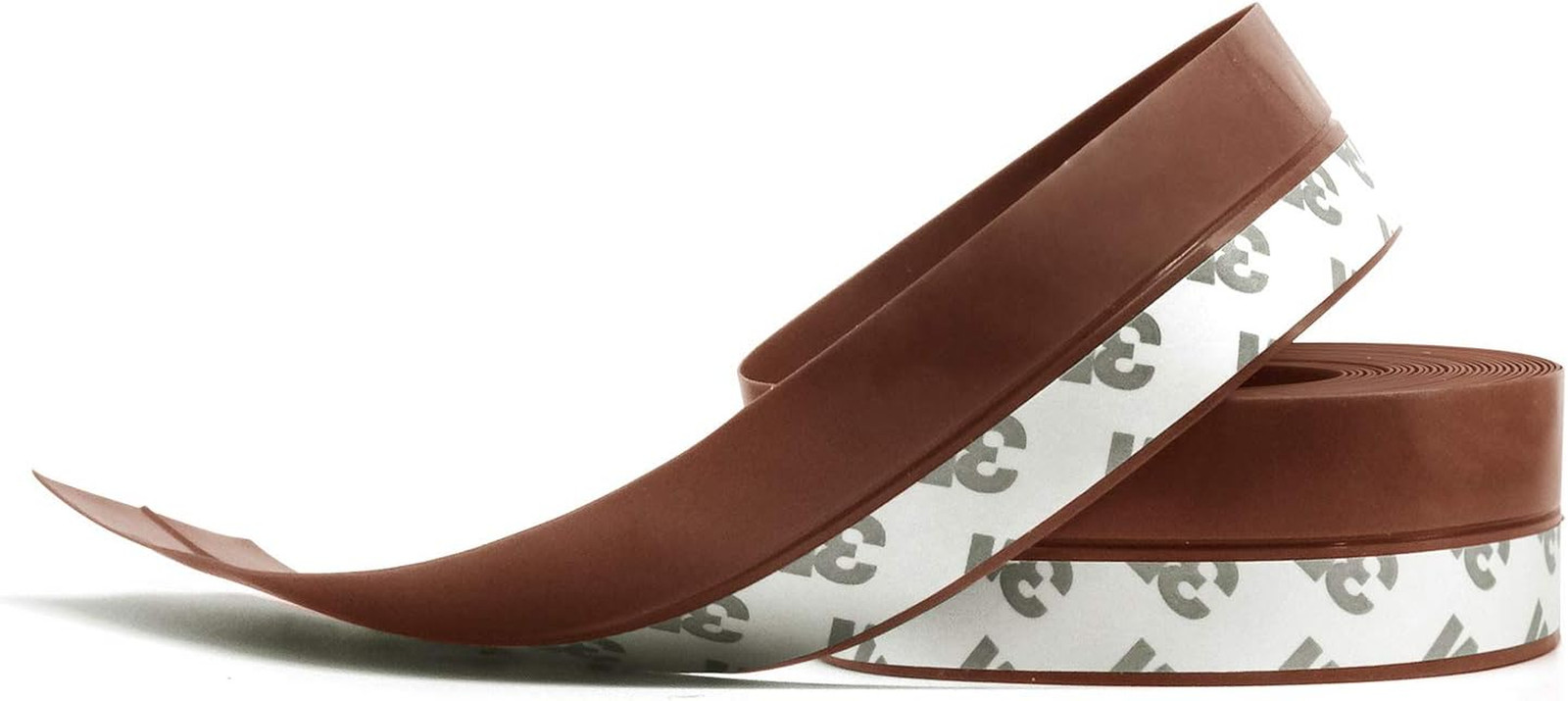 Weather Stripping, Silicone Door Seal Strip Door, Window, 16 Feet Long, Reddish 