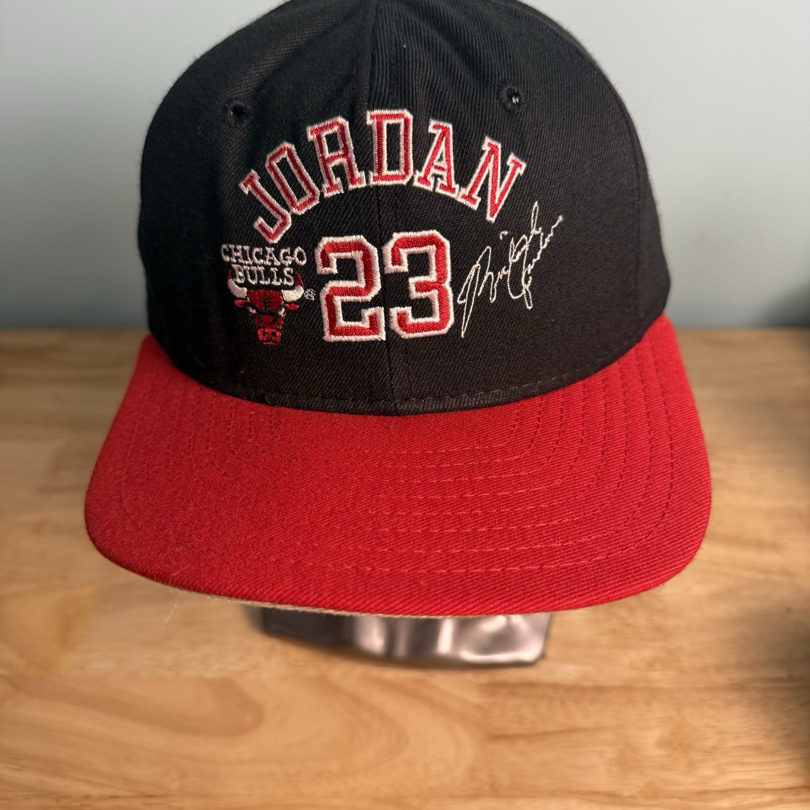 Vintage 90s Chicago Bulls Michael Jordan 23 Snapback AJD Hat