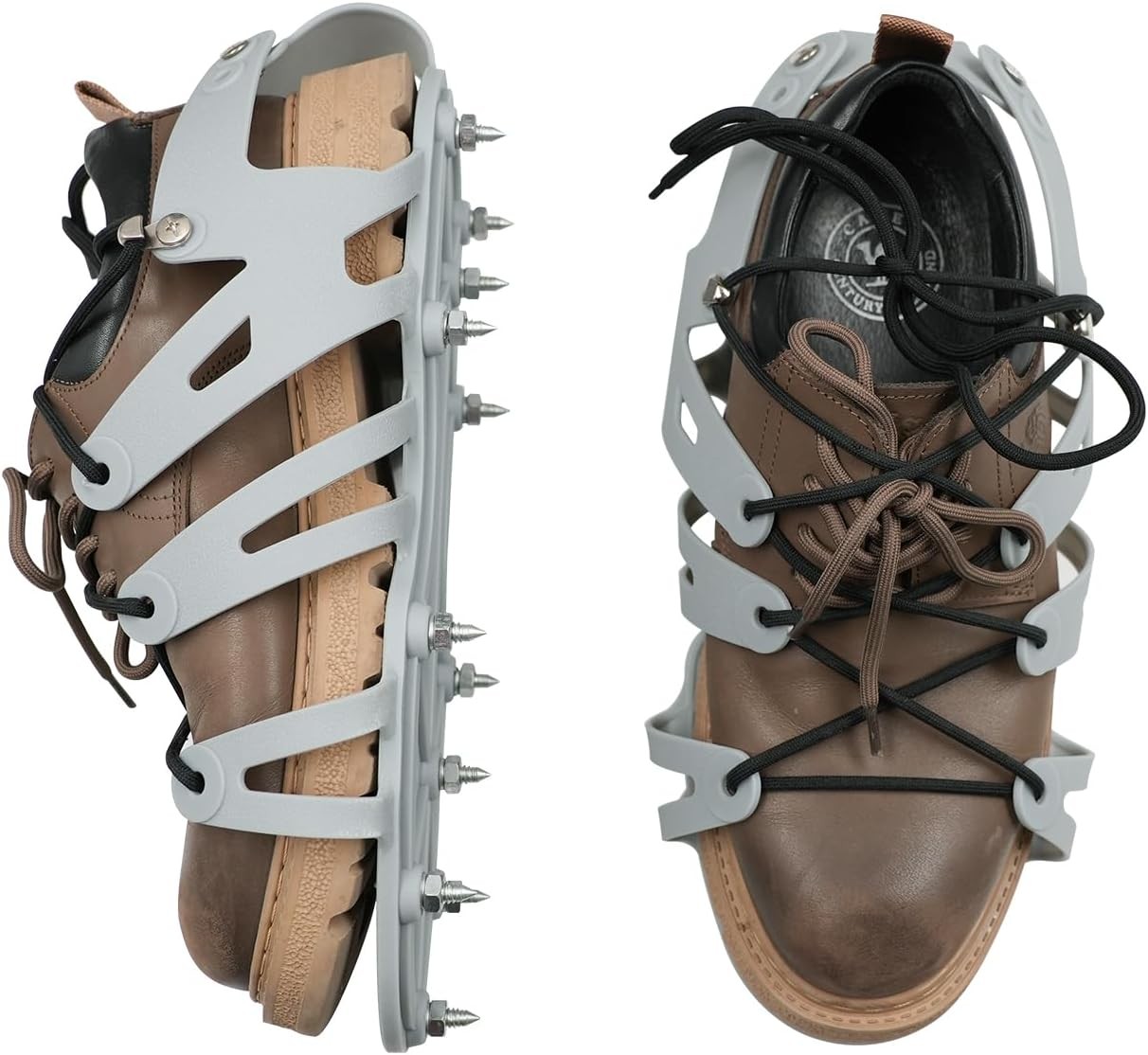 Epoxy Floor Spiked Shoes with 1 Inch Short Spikes