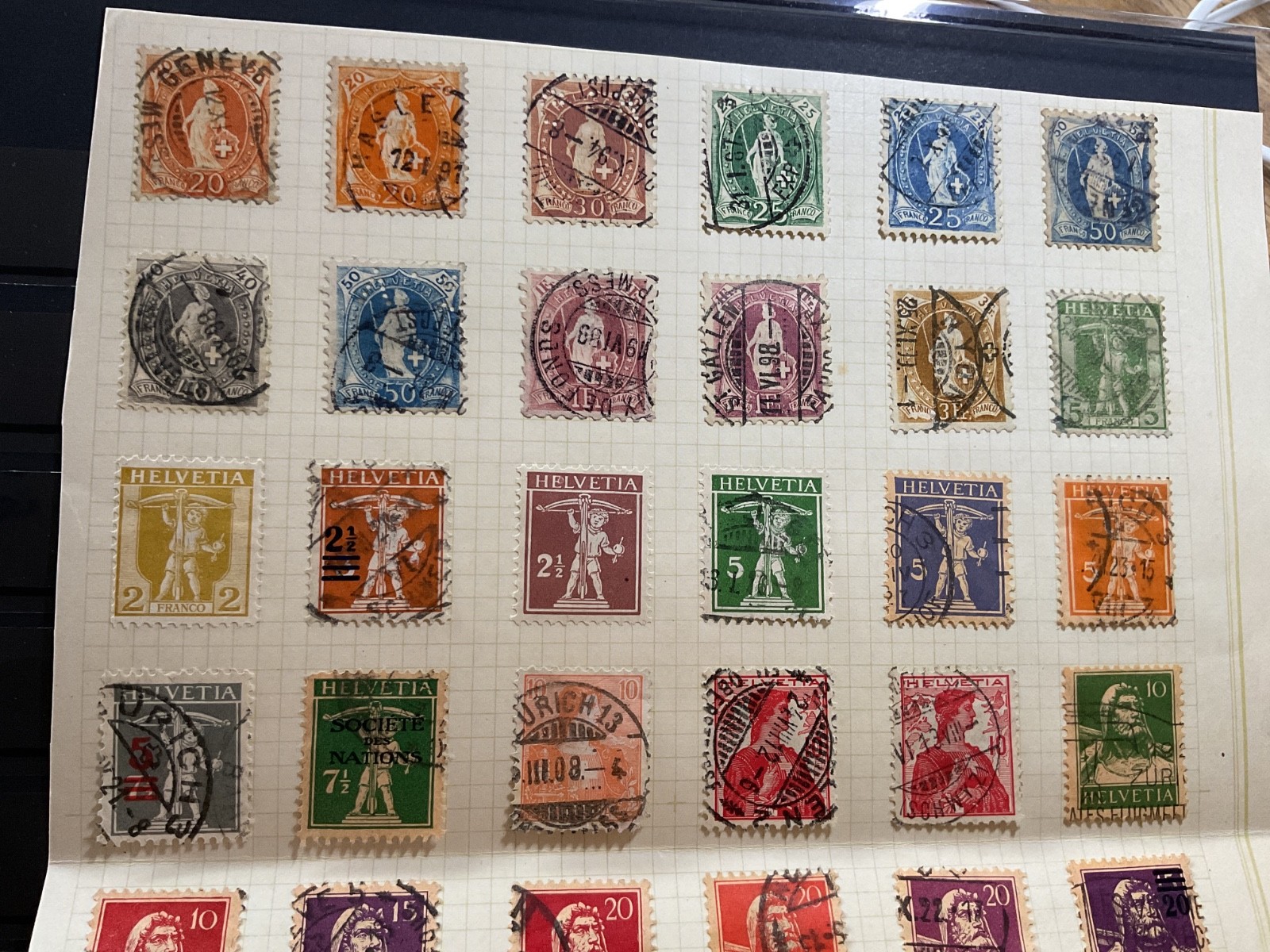 Switzerland  mounted mint or used stamps  B3078