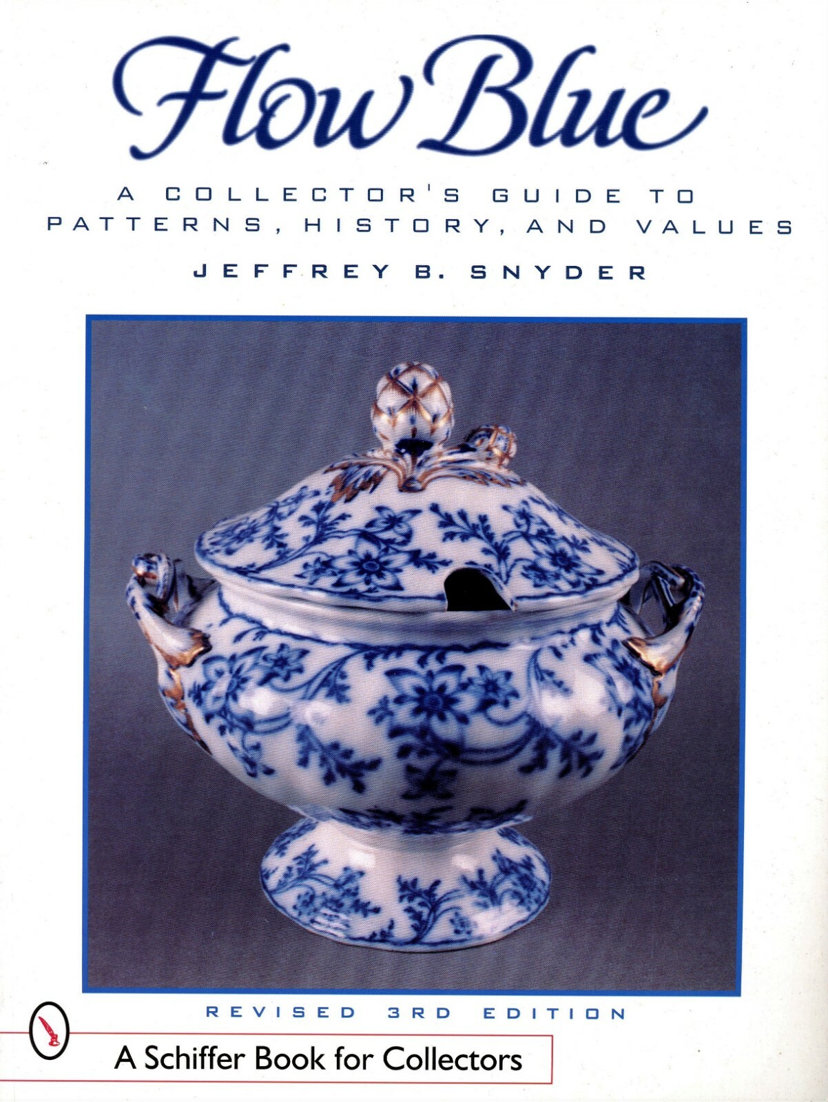 Flow Blue Pottery China – History Patterns Makers Marks Etc. / Book + Values