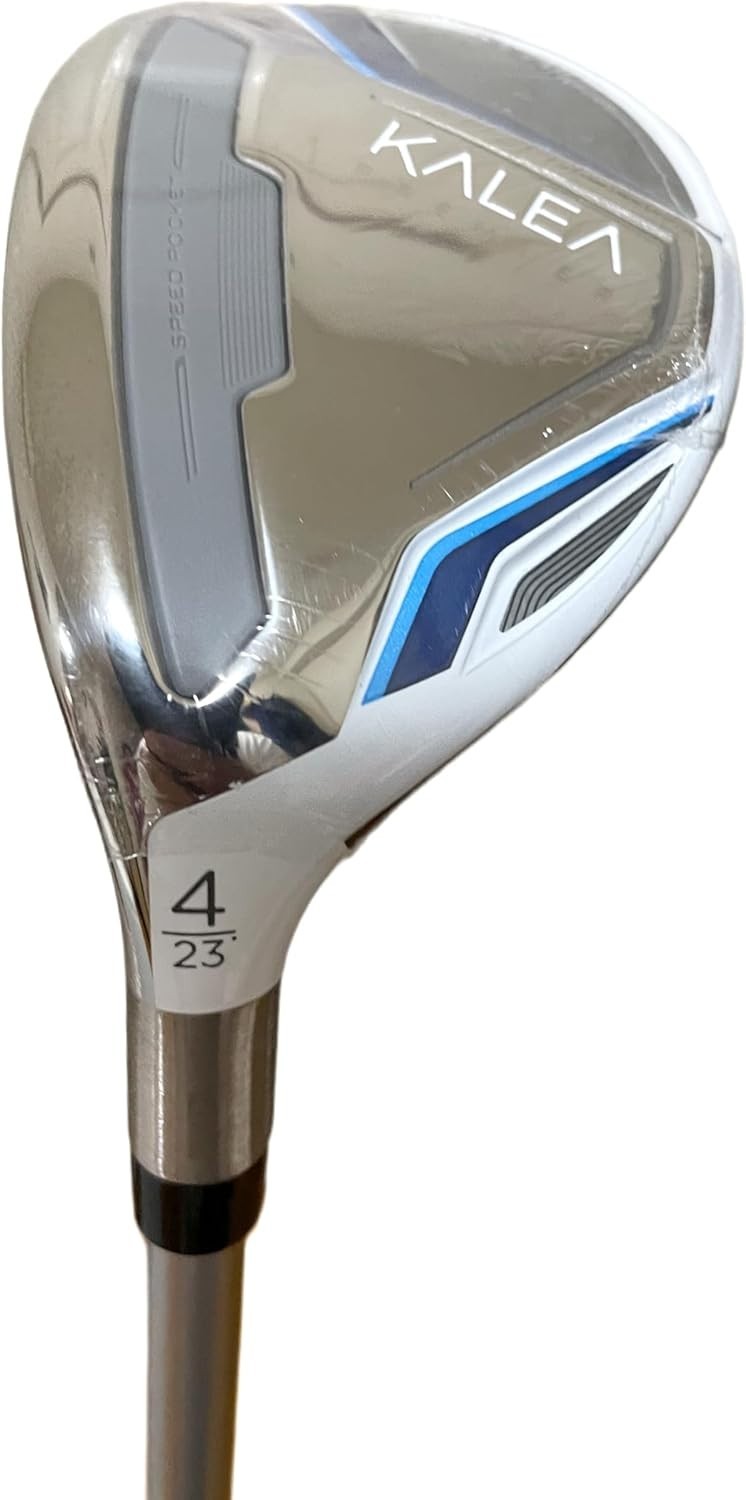 NEW WOMEN'S LEFT HAND TAYLORMADE KALEA PREMIER 23* #4 RESCUE HYBRID + HEAD COVER
