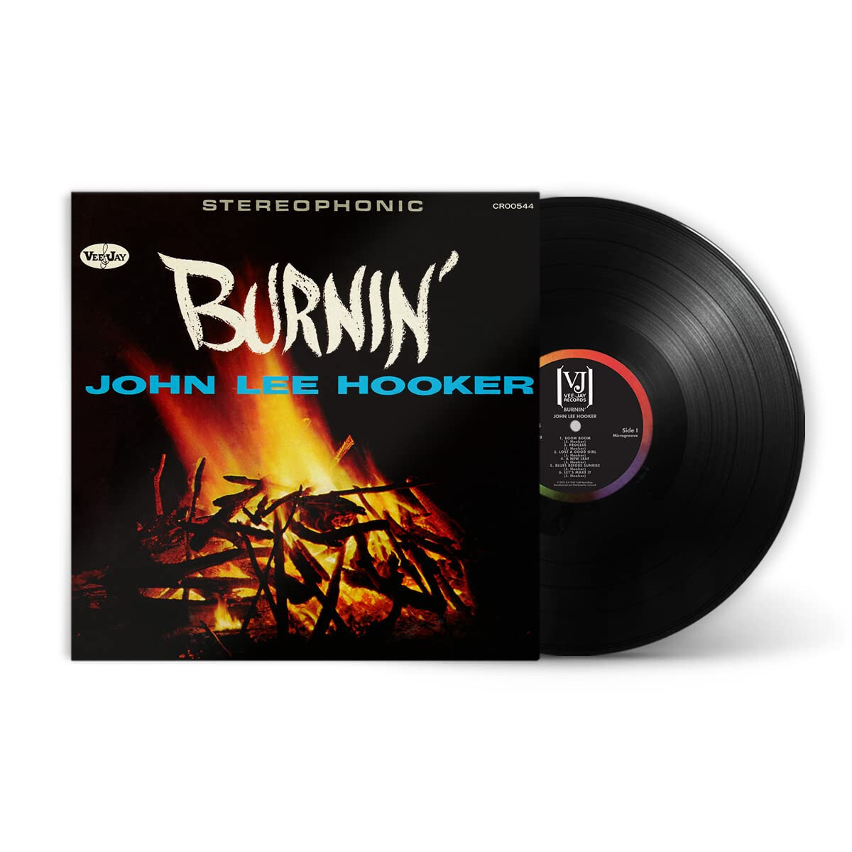 John Lee Hooker : Burnin' ( Boom ) LP, 180 Grammes Vinyle, Neuf