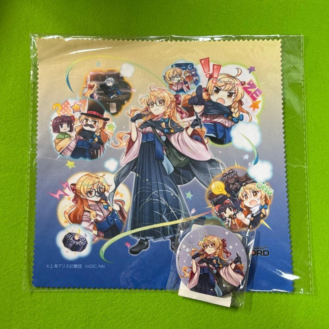 Touhou Kirisame Marisa Can Badge Multi Cleaner
