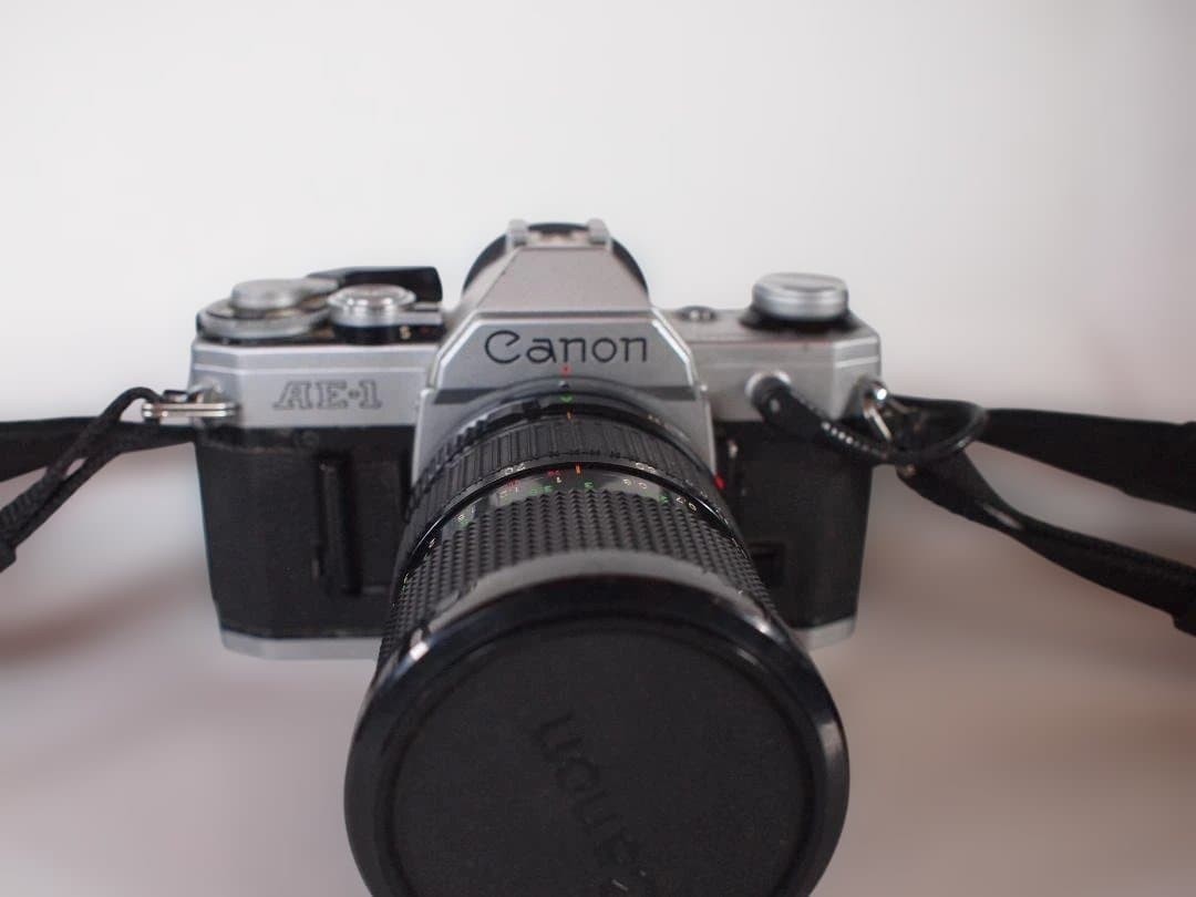 Canon Ae-1 Single-Lens Reflex Camera Data Back With 35-70Mm Lens