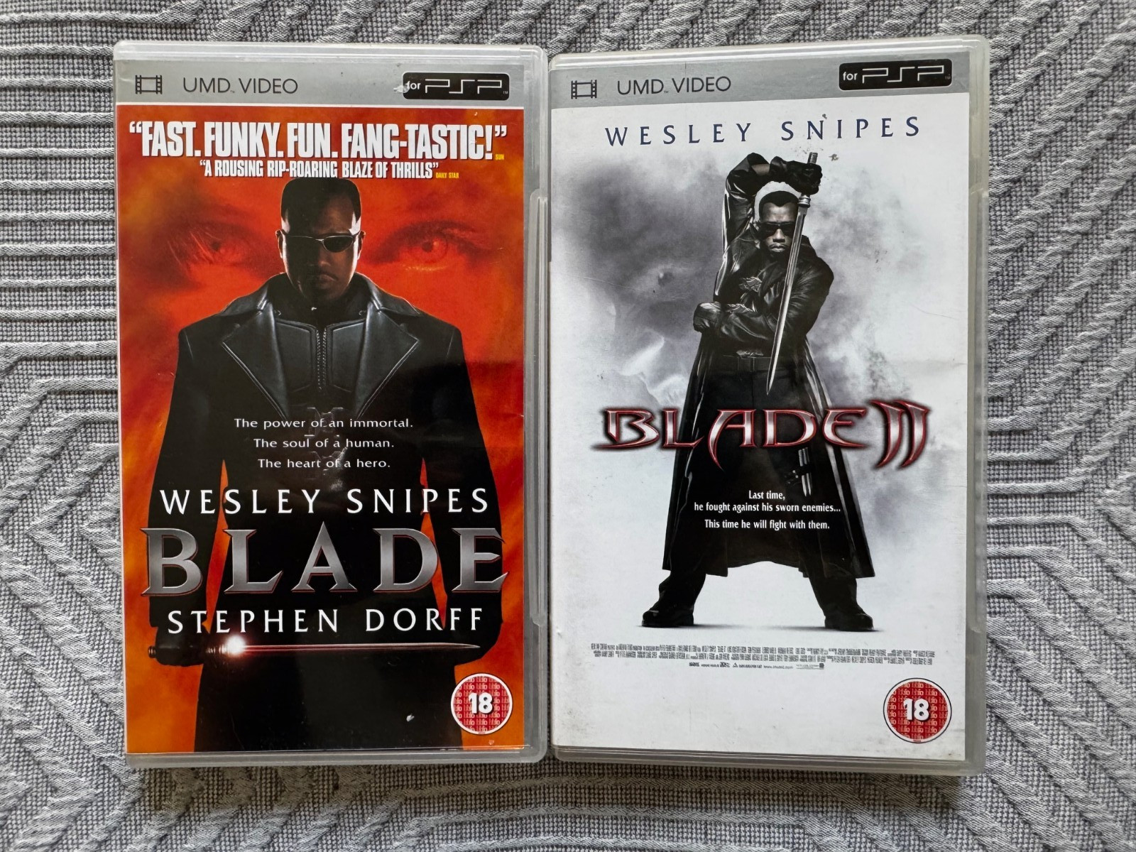 UMD Movie: Blade 1+2 (Sony Playstation Portable) Region 2