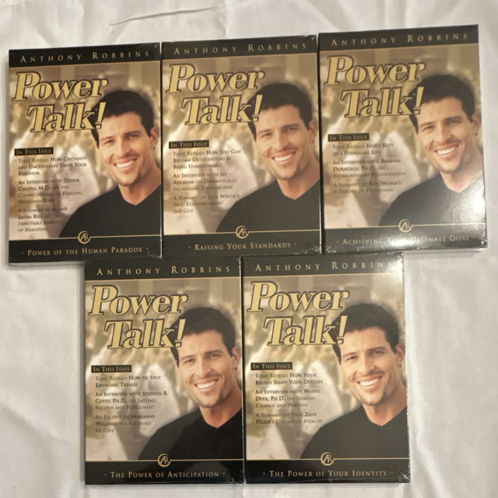 SEALED Anthony Robbins Power Talk! Audio CD Success Personal Development 