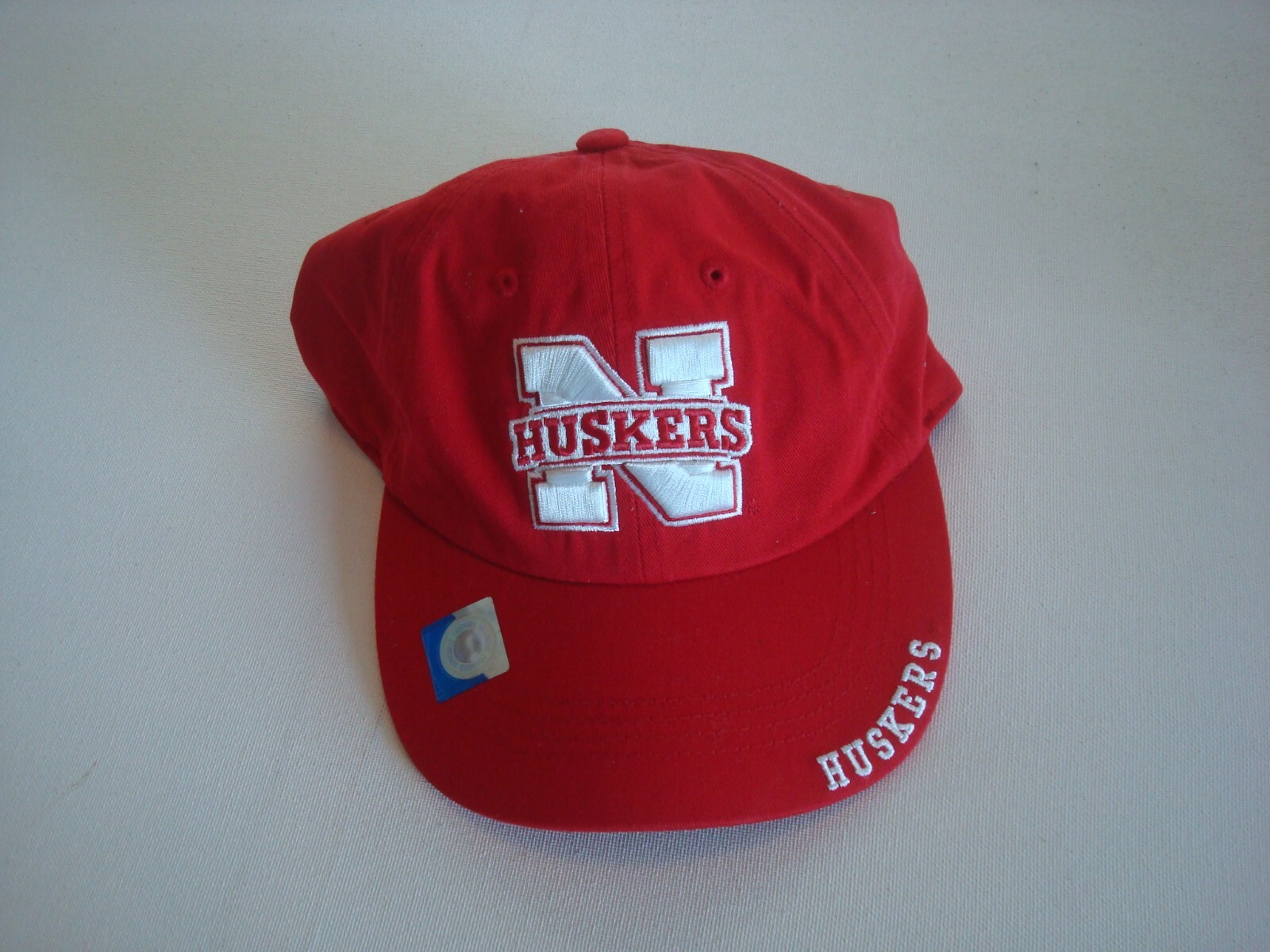 NEBRASKA HUSKERS    GOLF  BEACH STRAPBACK DEADSTOCK HAT CAP VINTAGE C3