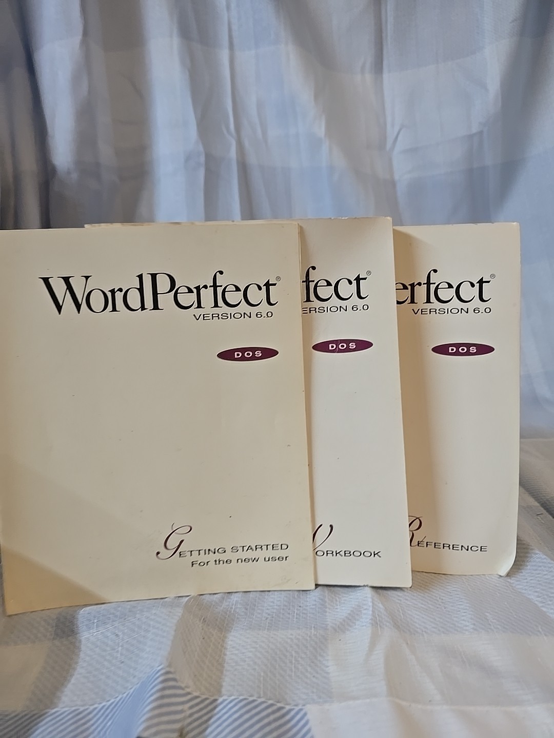 Word Perfect Version 6.0 Dos Workbook, Getting Started, Reference Books