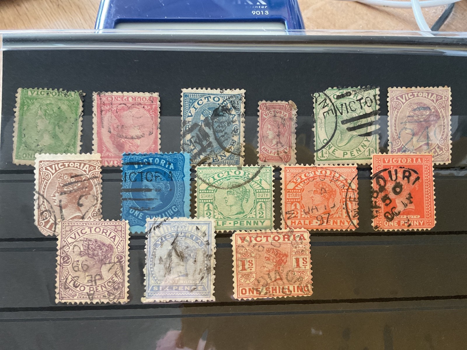 Australia Victoria early  used stamps   B3528