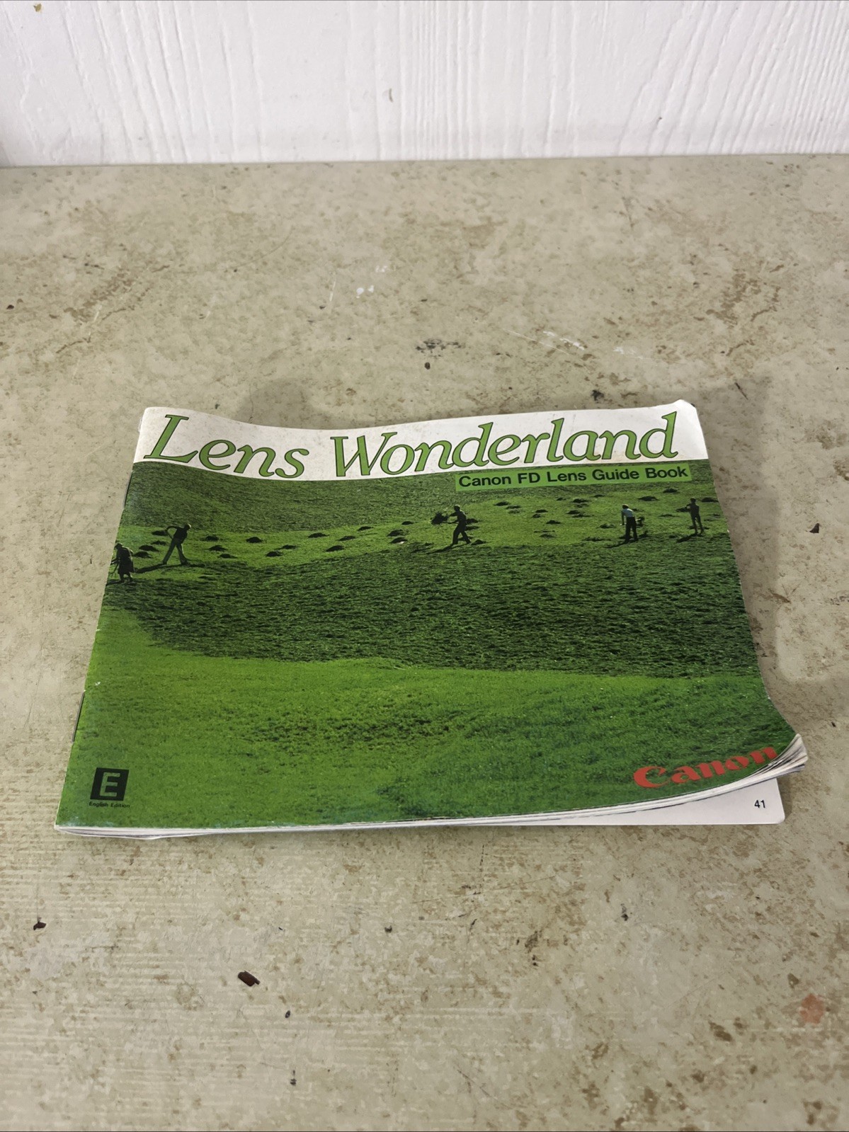 Lens Wonderland Canon FD Lens Guide Book, 6*5"