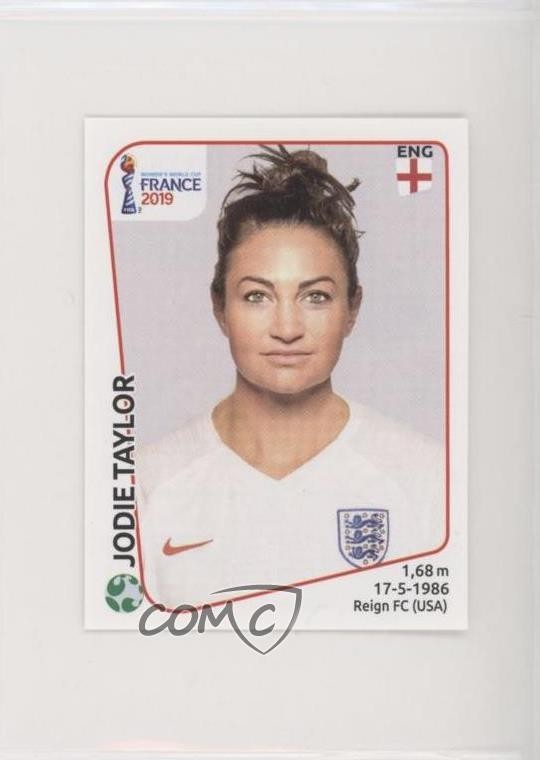 2019 Panini Fifa Women's World Cup France Album Stickers Jodie Taylor #266 07oj