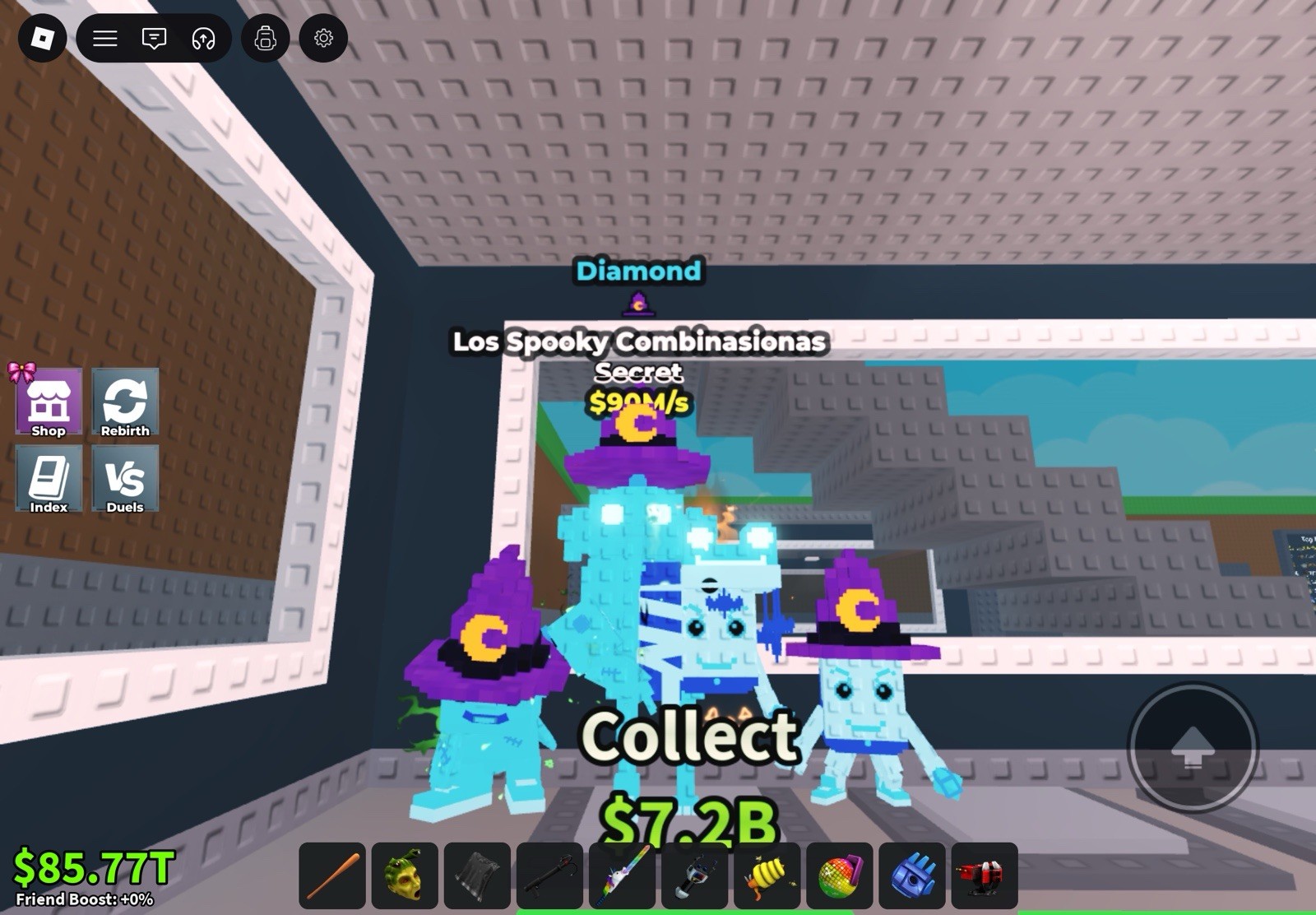 Los Spooky Combinasionas Secret Diamond Game Asset $90M/s