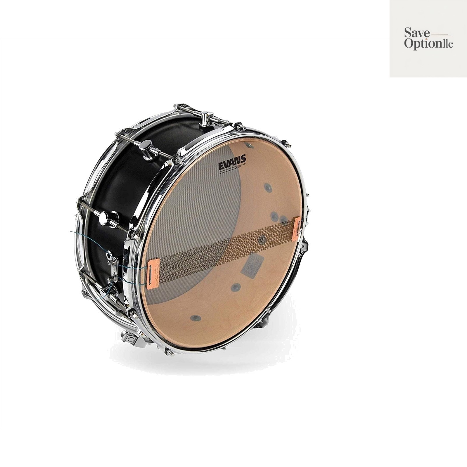 Clear 500 Snare Side Drum Head - Single Ply 5mil Film Drumhead - Ideal for De...