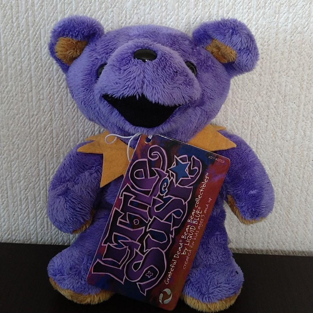Littlesusie Grateful Dead Bear Plush Toy - Fuzzy Texture, Collectible