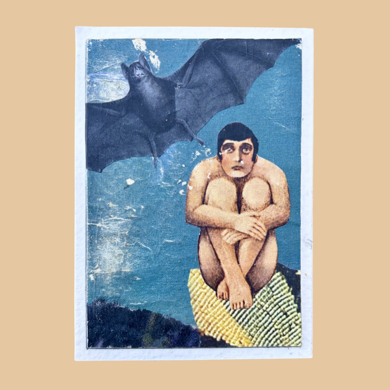 ACEO Mixed Media Collage Art – OOAK Original Signed