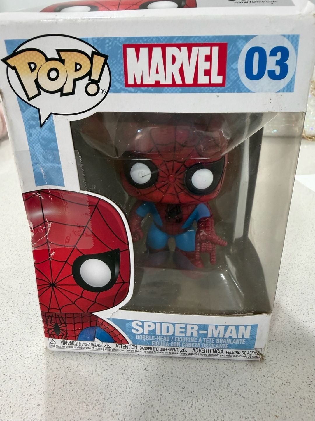 Funko POP! Marvel Universe Spider-Man Bobble-Head #03