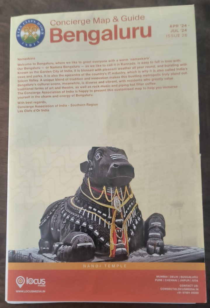 Bangalore (Bengaluru) India - 2024 Concierge Map & Guide