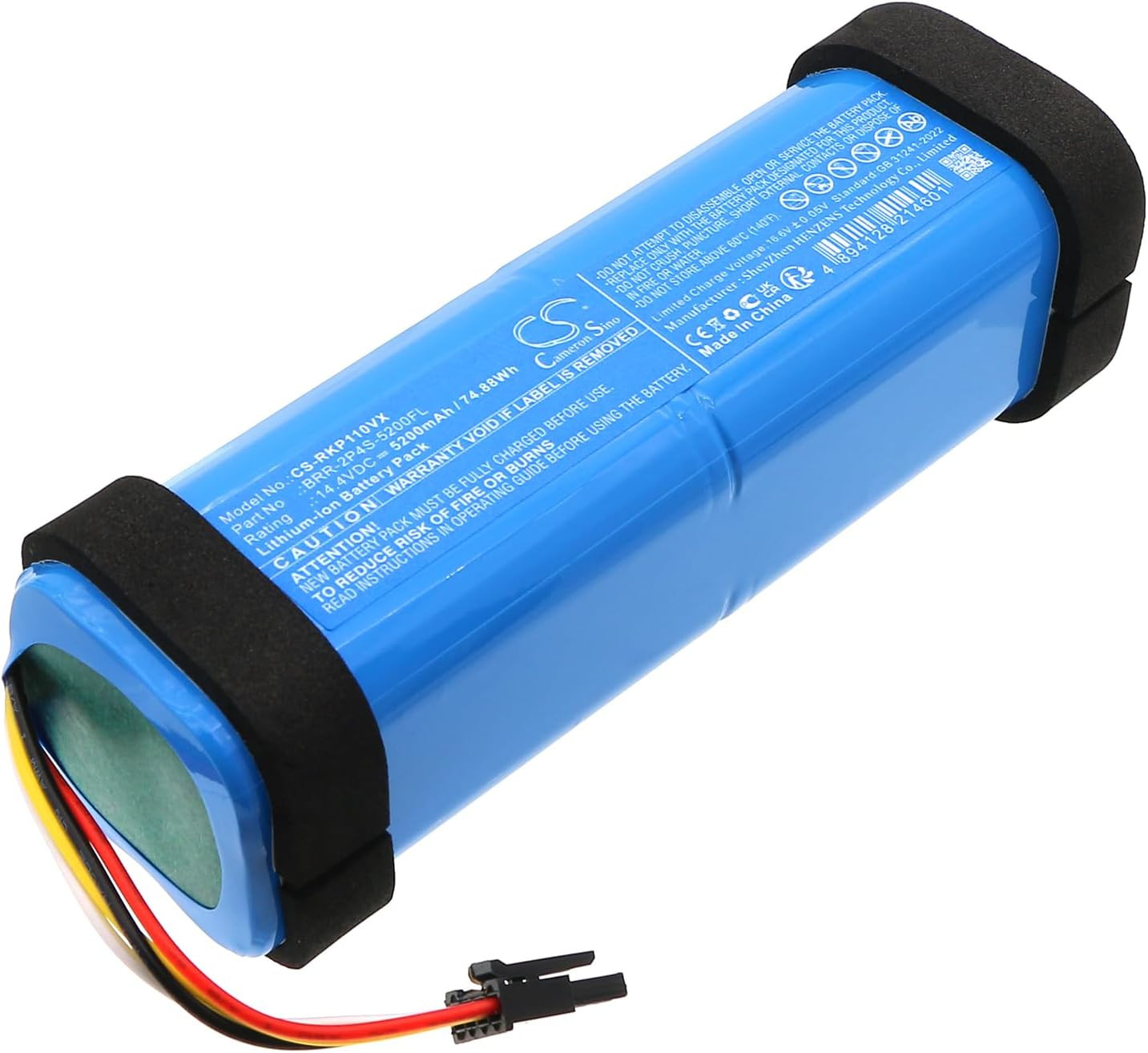 CS  5200Mah / 74.88Wh Replacement Battery for Ro&Bo&Rock A8600RR, P10 Pro, Q5 2,