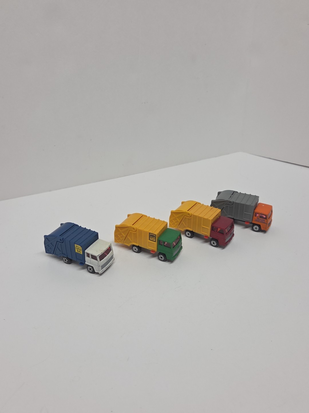 Lesney MATCHBOX Refuse Disposal Truck Colectomatic GREEN/YELLOW 1979 Vintage T3