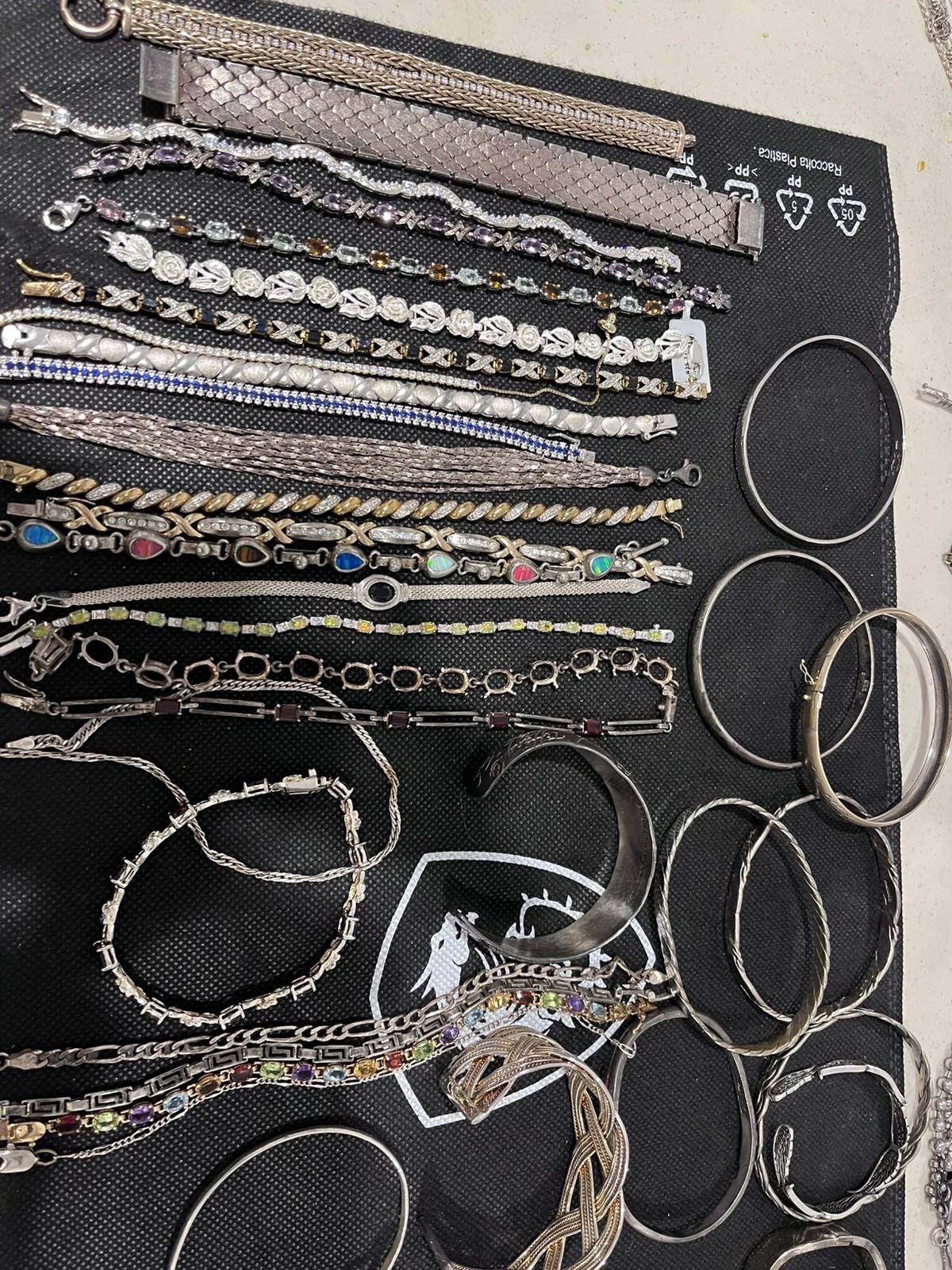 Vintage 925 Sterling silver Large Mixed Jewelry Lot for wear or scrap 1700 grams