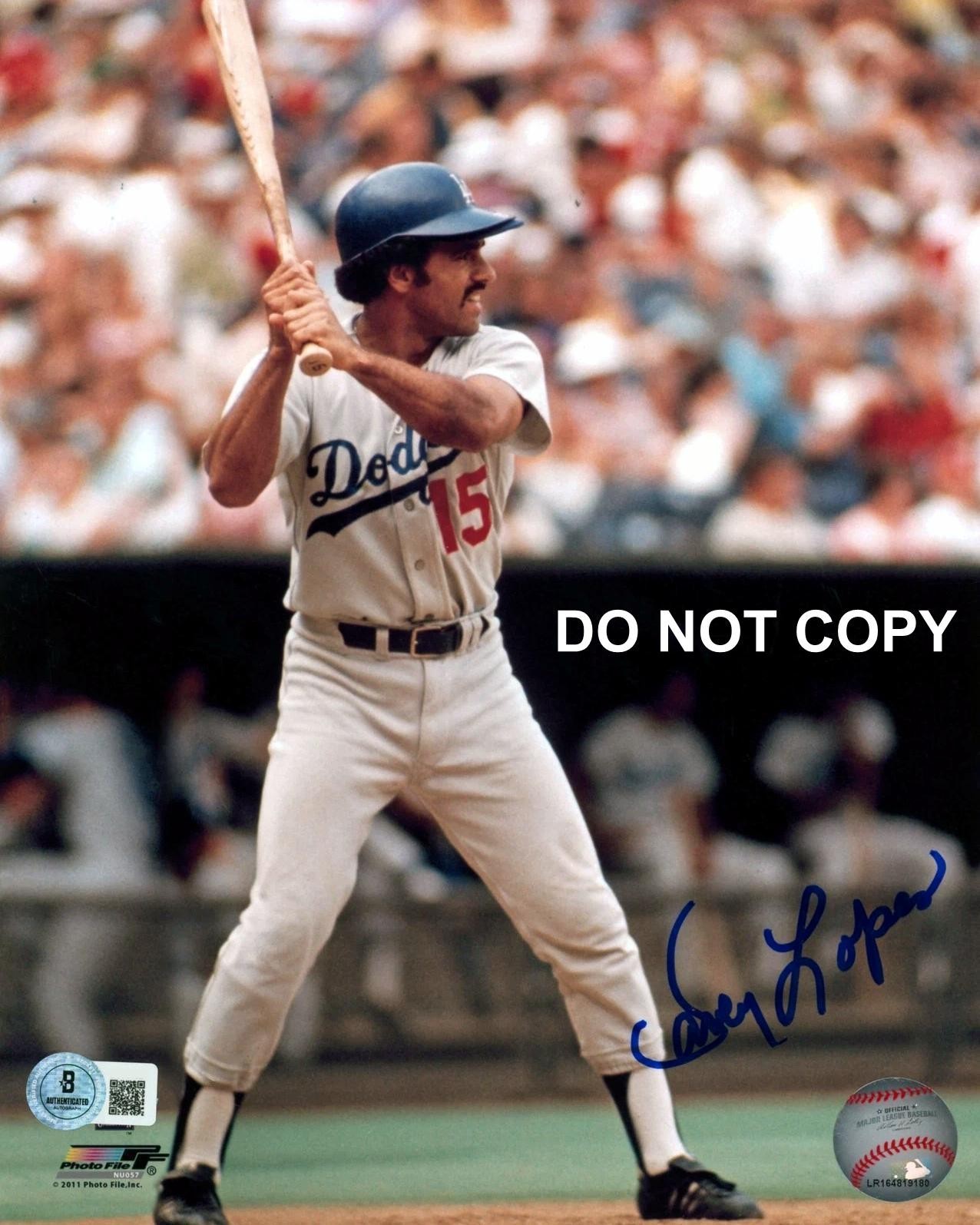 Davey Lopes LOS ANGELES DODGERS Signed Autographed REPRINT 8x10 Photo RP