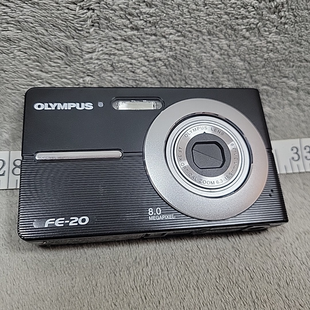 Olympus FE-20 8.0MP Digital Camera - Turns on - LCD Issue FOR PARTS/REPAIR ONLY
