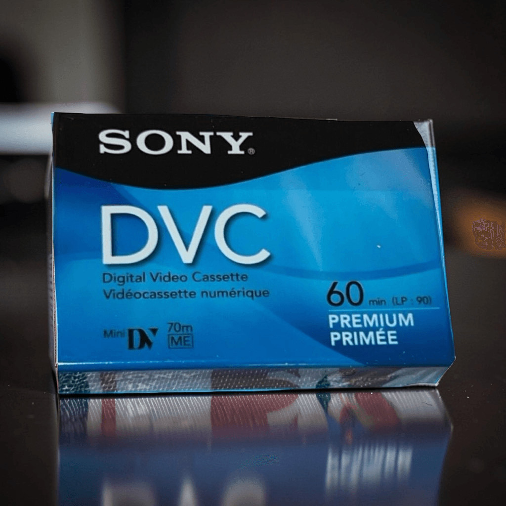 NIB Sony DVM60PRL Premium MiniDV 60min Data Tape Cartridge 5 Pack Each Sealed