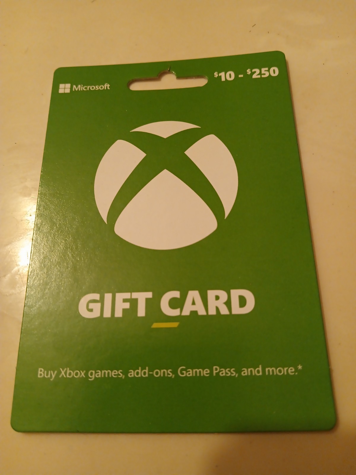 Xbox Gift Card 250$ for Xbox Series S/X/360/ONE/X
