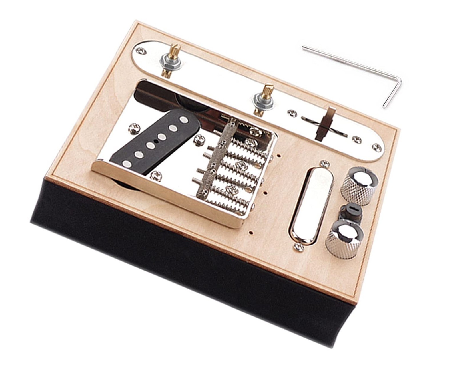 Combos of Prewired Electric Guitar Control Plate System, Threaded Saddles Dua...