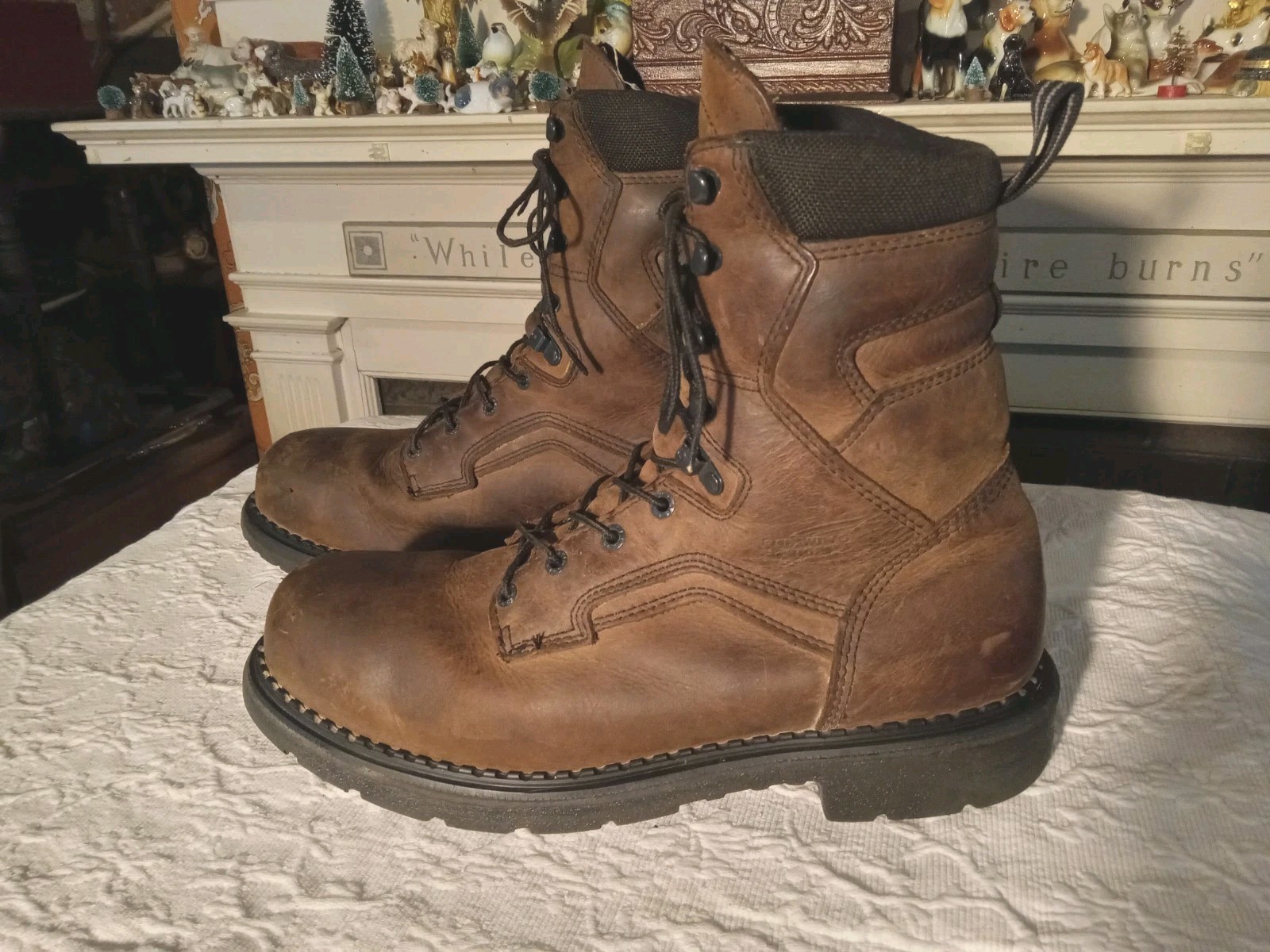 Mens Sz 13 D Red Wing Work Boots 4414 Steel Toe Logger RR Construction USA Made