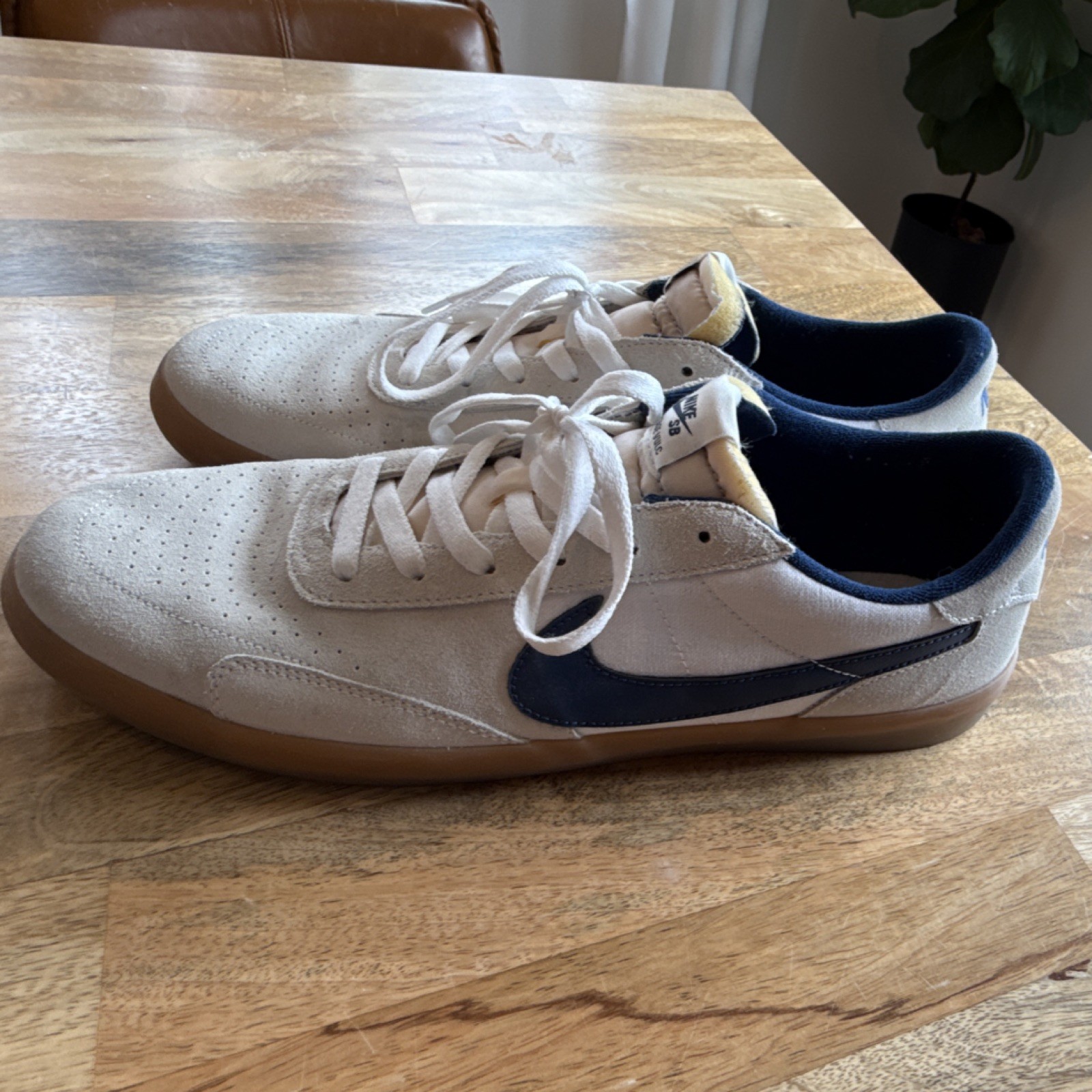 Nike SB CD5010-102 Men's Skateboarding Shoes Beige Medium US Size 14